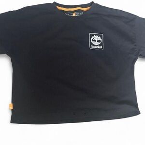 Timberland Women’s Black Tee with Logo